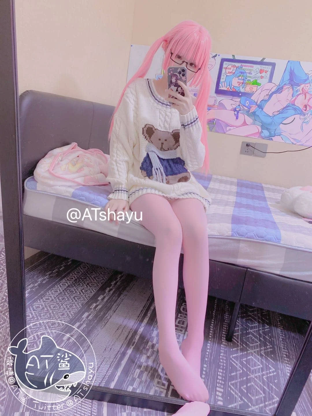 AT鲨-粉色