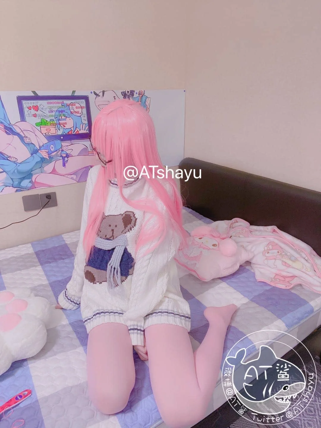 AT鲨-粉色