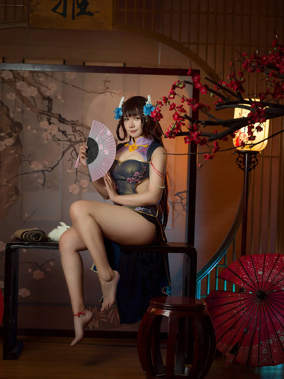 麻花麻花酱-比睿旗袍+泳装