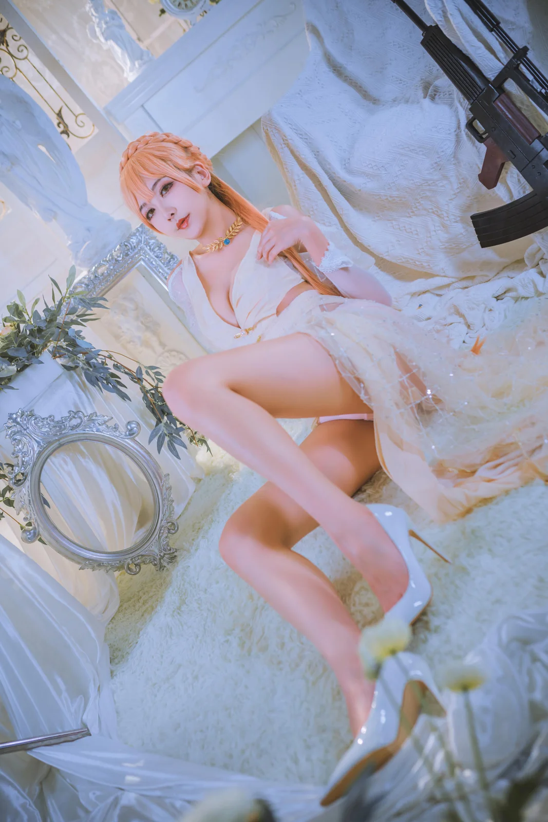 源纱希喵喵喵 – NO.034 OTs-14 花嫁 [30P-443MB]