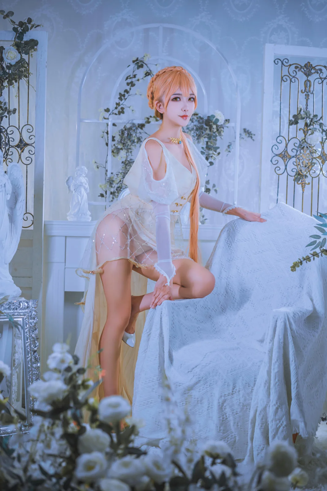 源纱希喵喵喵 – NO.034 OTs-14 花嫁 [30P-443MB]