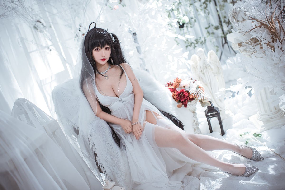 仙女月_大凤-纯白婚纱_(7)