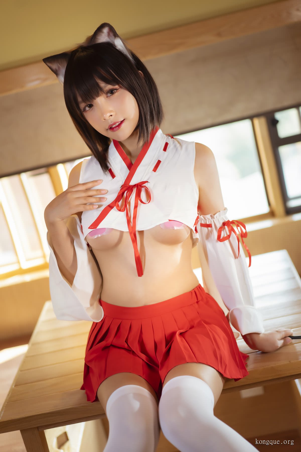 Neko-薇薇_NO.001_巫女_005