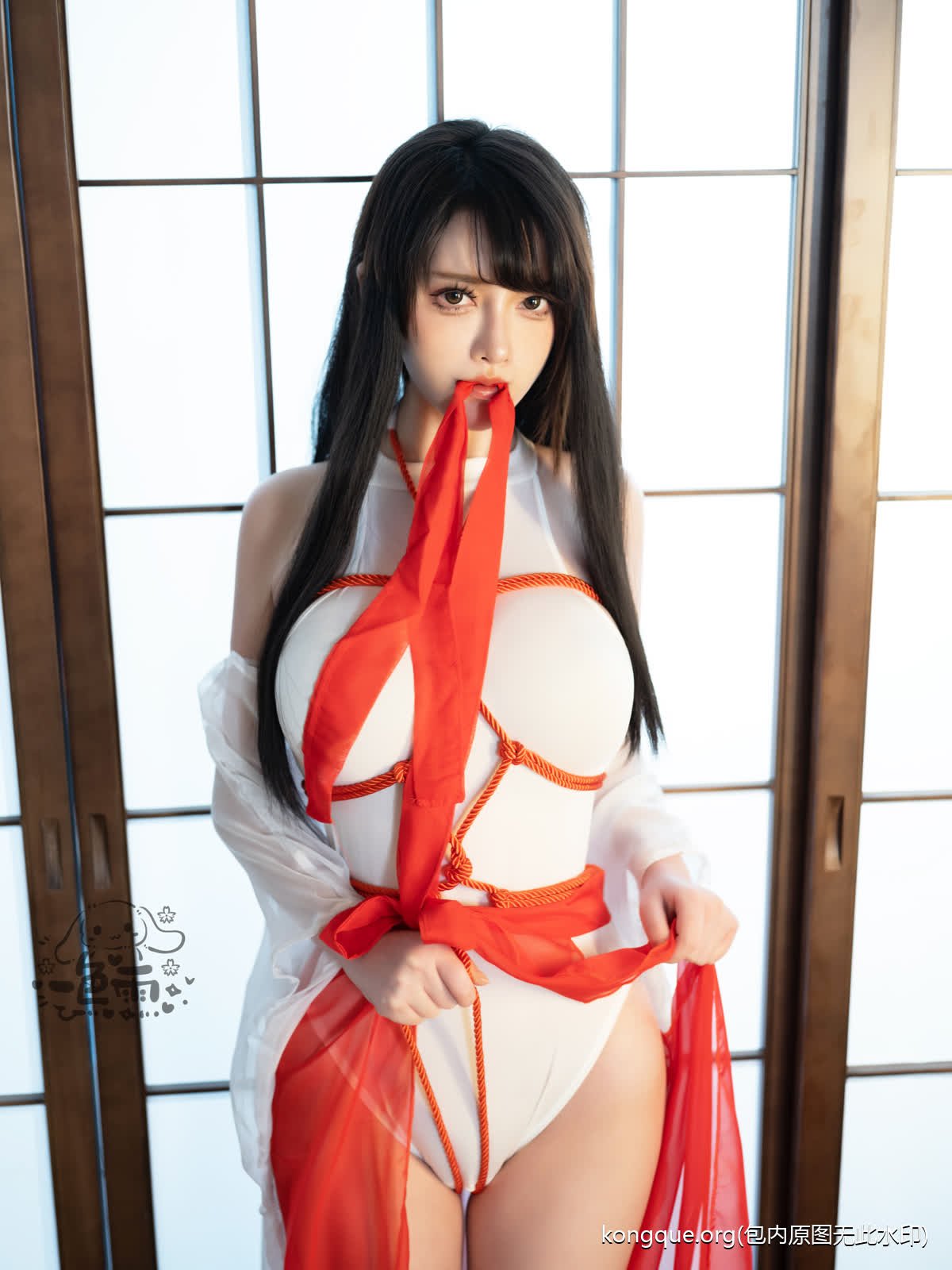 一色雨 - NO.002 捆绑巫女 _0020